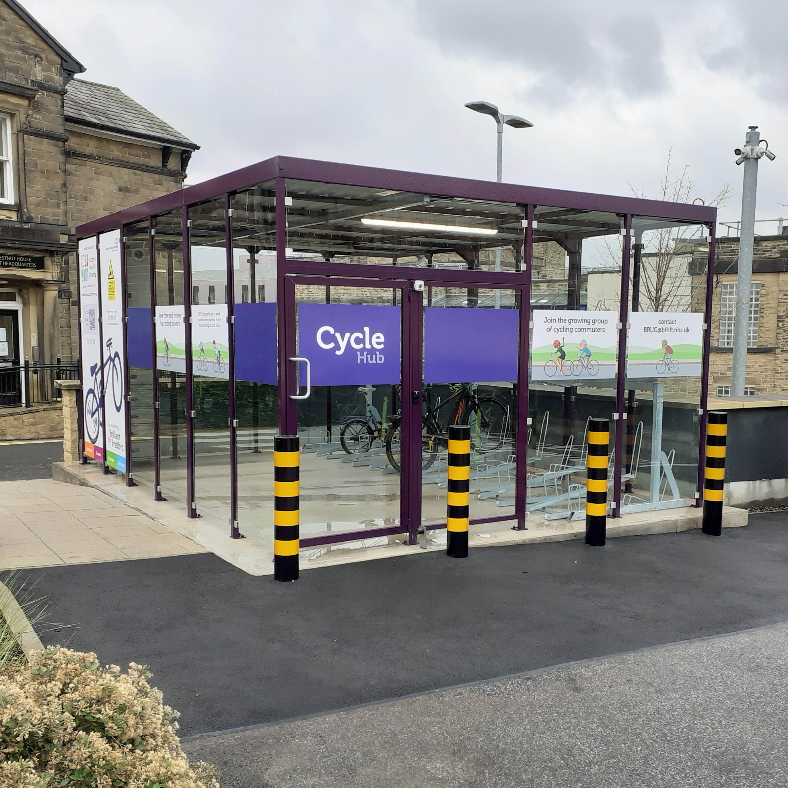 Bradford Royal Infirmary Cycle Hub